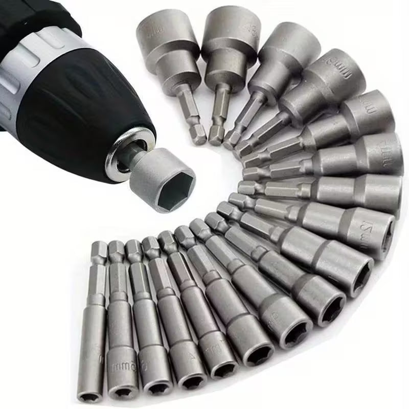 Conjunto de 14 peças para chaves e brocas