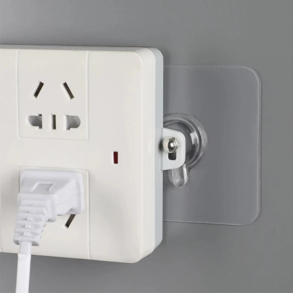 Transparentní háček pro montáž na stěnu zdarma (20 ks)