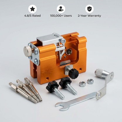 Sada na broušení řetězových pil (3 hlavy)